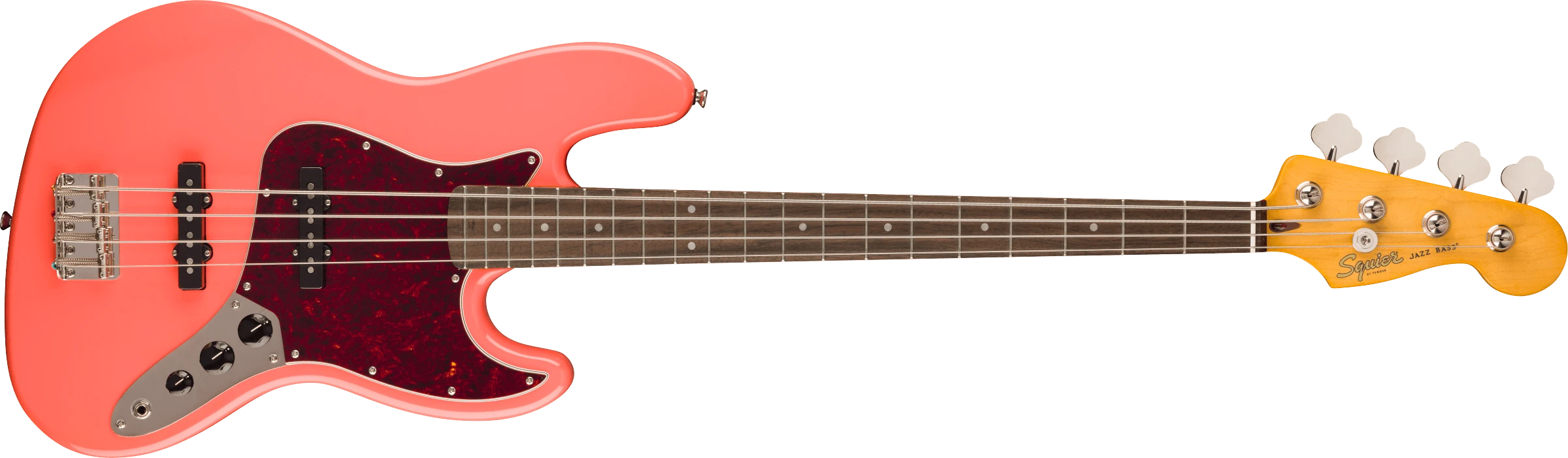 Squier Jazzbass 60s Classic Vibe tahitian coral